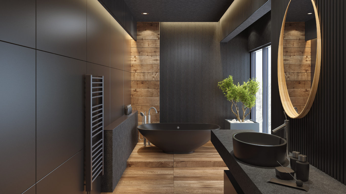 Moderne luxe badkamer na renovatie door RRS Loodgieter